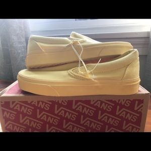 Yellow vans size 5 in womens
